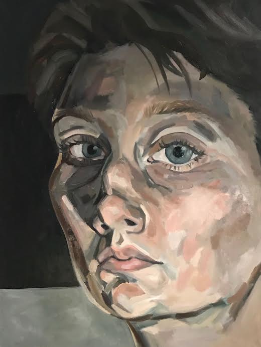 Self portrait - Haley Hayden, Student, Fashion Institute of Technology